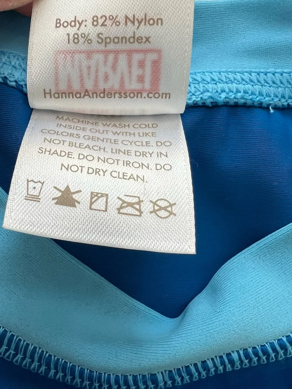 HANNA ANDERSSON x Marvel Spiderman Swim Trunks & Rashguard, 3T
